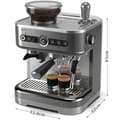 Miniatyrbild 2 av 2: Espresso Maskin Semi Automatisk - PHILIPS - Barista Brew - 250 g - 15 bar - Svart