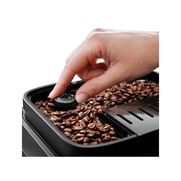 De'Longhi Magnifica Evo ECAM290.81.TB, Espressomaskin, 1,8 L, Kaffebönor, Malet kaffe, Inbyggd kvarn, 1450 W, Svart, Titanium