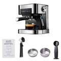 Miniatyrbillede 1 af 2: Kaffemaskine, 20 Bar Tryk, 1,6L Vandtank,Kaffemaskine