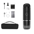 Pikkukuva 2 / 2: Kannettava espresso-kone, tehokas 100W teho, 80ml vesitankki,Musta