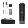Pikkukuva 1 / 2: Kannettava espresso-kone, tehokas 100W teho, 80ml vesitankki,Musta