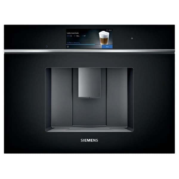 Siemens Robot kaffemaskin expresso 19bar inbyggd svart - CT718L1B0
