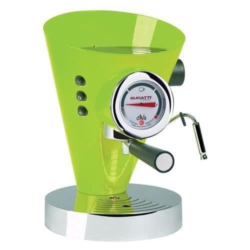 Bugatti Diva Green espressomaskin