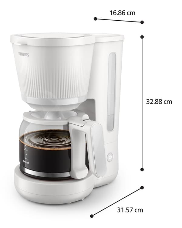 Philips HD7411/00 kaffebryggare Manuell droppbryggare 1,38 L