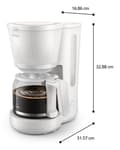 Miniatyrbild 2 av 3: Philips HD7411/00 kaffebryggare Manuell droppbryggare 1,38 L