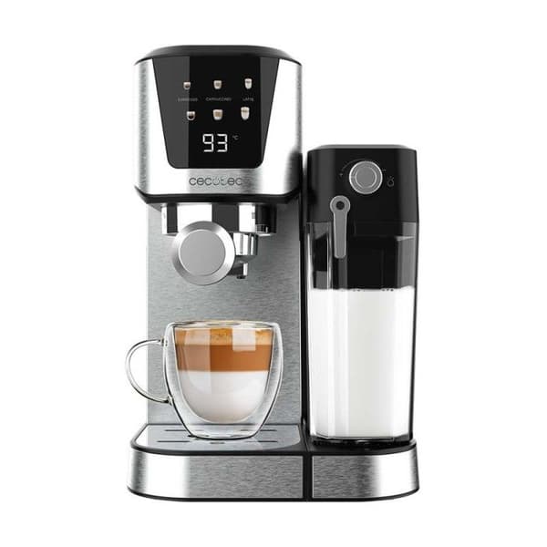 Halvautomatisk kaffebryggare - Power Espresso 20 Cream - Pekskärm - 20 bar - Beige