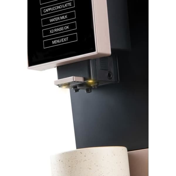 Automatisk espressomaskin med kvarn - DOMO - DO743K - 1350 W - 19 bar - 125 g kaffe - Svart
