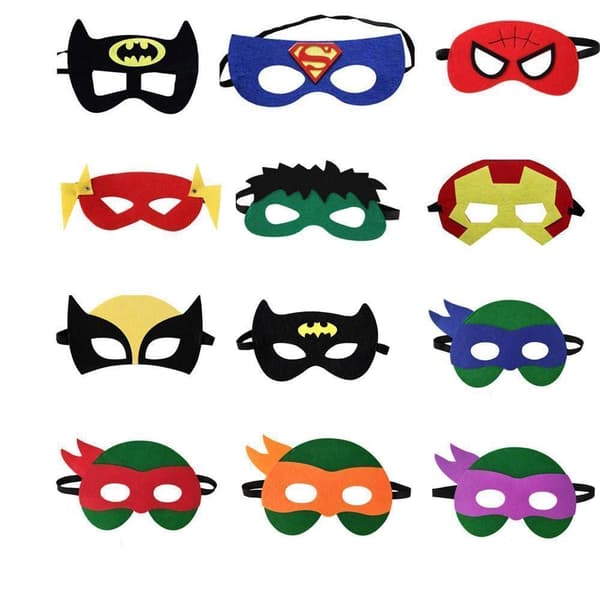 Halloween-maske - Cosplay - Dress up - Superhelt Nr 19