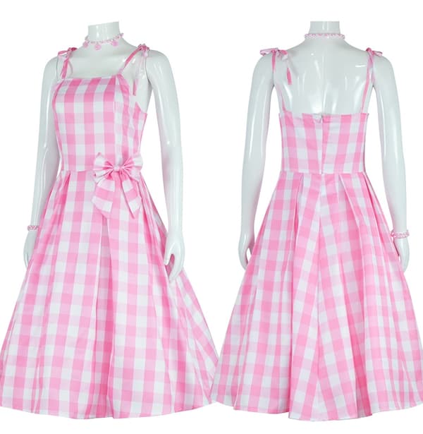 Barbie - Kostume - Kjole - Cosplay Halloween -