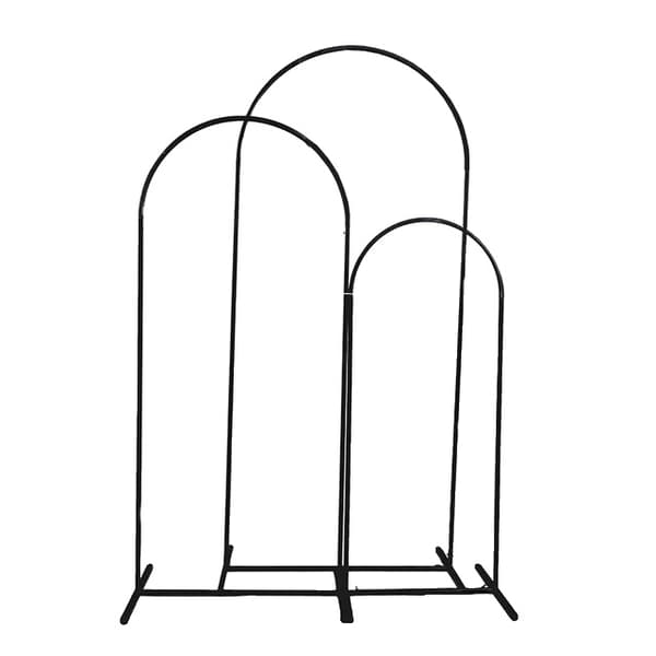 Udendørs Bryllupsbue Sæt, Blomsterstand, Ballonbue Baggrund Dekoration, Generel, 1,8x0,8m