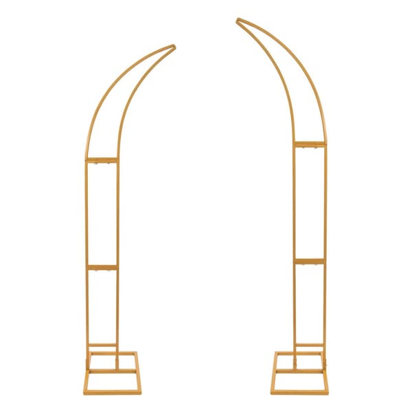 Bröllopsbåge, Modern Design, Golvstående, S, Guld