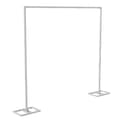 Miniatyrbillede 1 af 2: Backdrop Stativ, Genanvendeligt Design, Nem Samling,HVID, 3x3m
