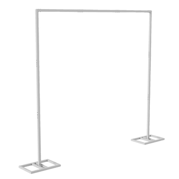Backdrop Stativ, Genanvendeligt Design, Nem Samling,HVID, 3x3m