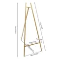 Miniatyrbillede 1 af 2: Bryllup Easel Stativ, Holdbart Stål Design,Guld, 50x62x104cm