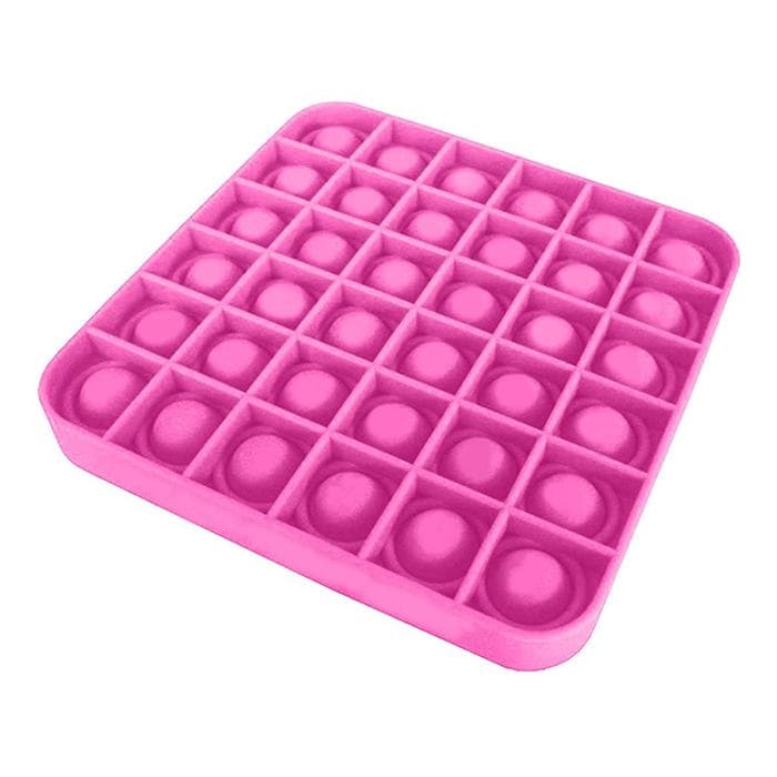 Pop It Fidget Bubble Square - Rosa