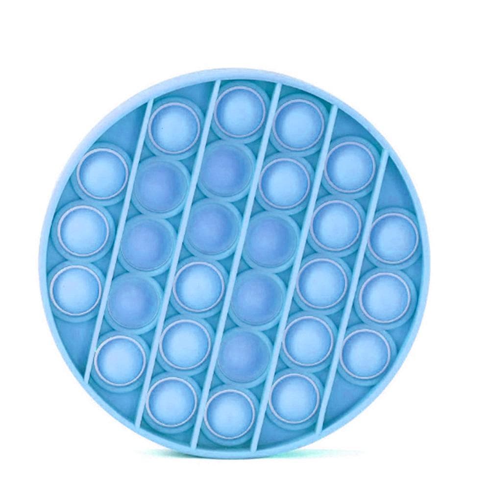 Pop It Fidget Bubble Circle - Blå