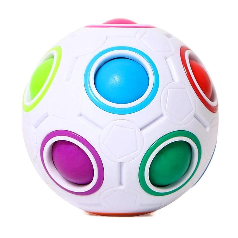 Fidget Ball - Rainbow Ball Magic Cube