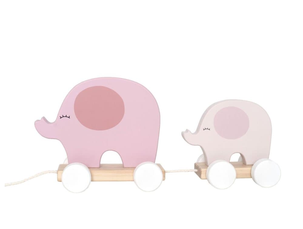Dragdjur elefant rosa JaBaDaBaDo
