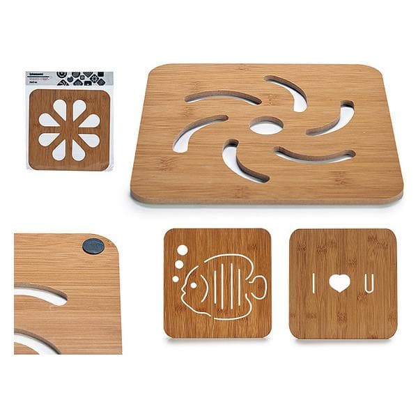 Bordsunderlagg 22 X 22 X 0 5 Cm Fyrkantig Cdon