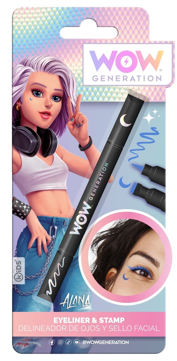 WOW Generation Eyeliner & stempel Megan Flower Alana