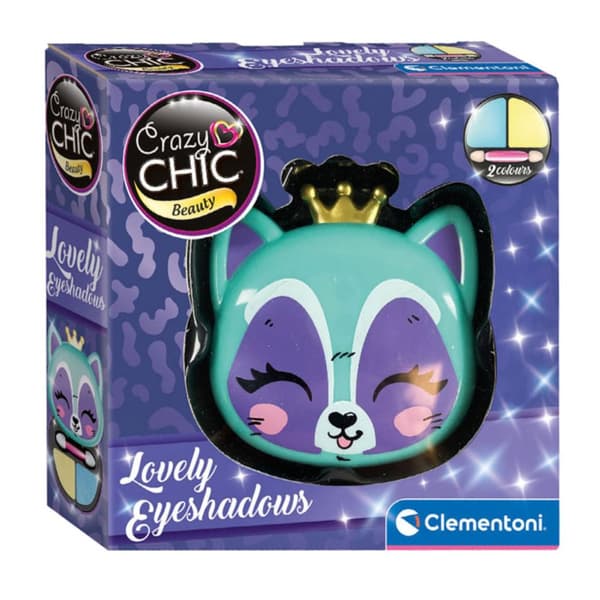 Crazy Chic Lovely Make Up Øjenskygge Raccoon Queen