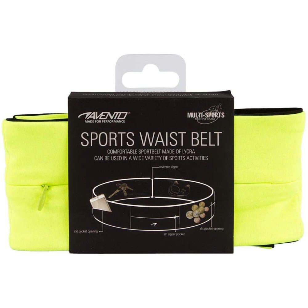 Avento Sportsbelte elastan størrelse L gul 21PR-FGZ-L