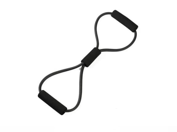 Motståndsband - Träningsband med handtag Svart One-size