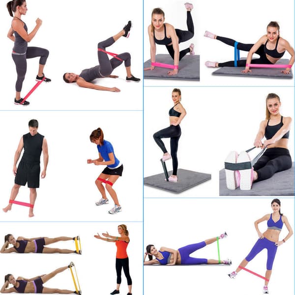 Yoga Band Elastic Fitness Muscle Training