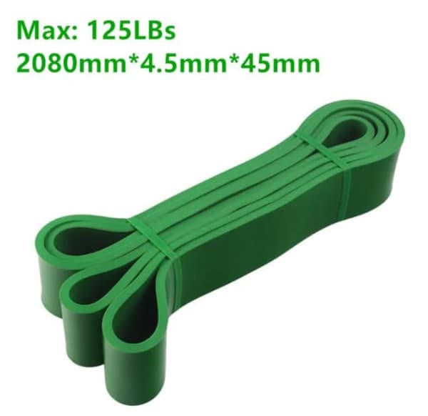 Green-Träningsband Motståndsband Gummiband-Powerbands-Resistance Band
