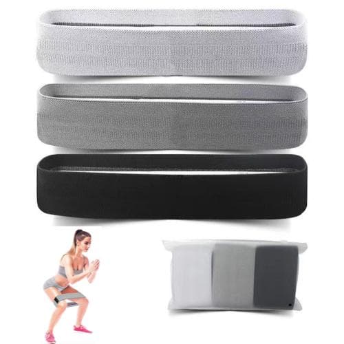 3-pack Booty band kit, treningsbånd, motstandsbånd, rehab