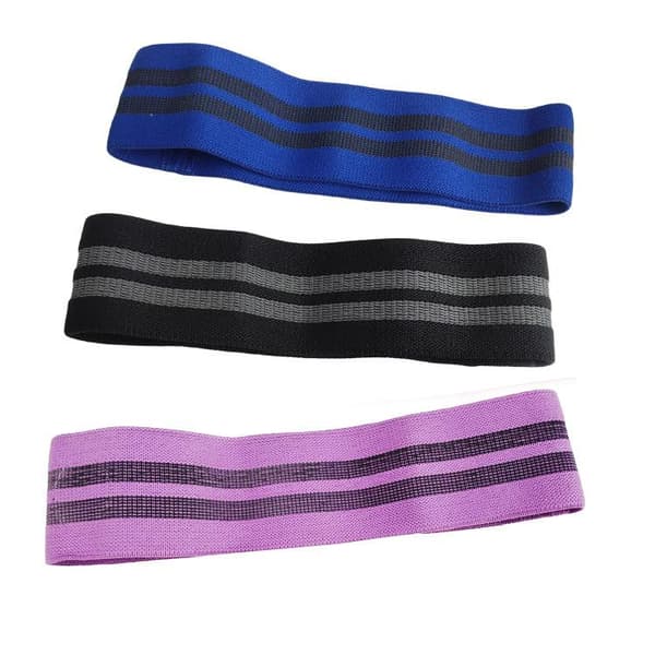3-pack Booty band kit, Träningsband, Motståndsband, rehab