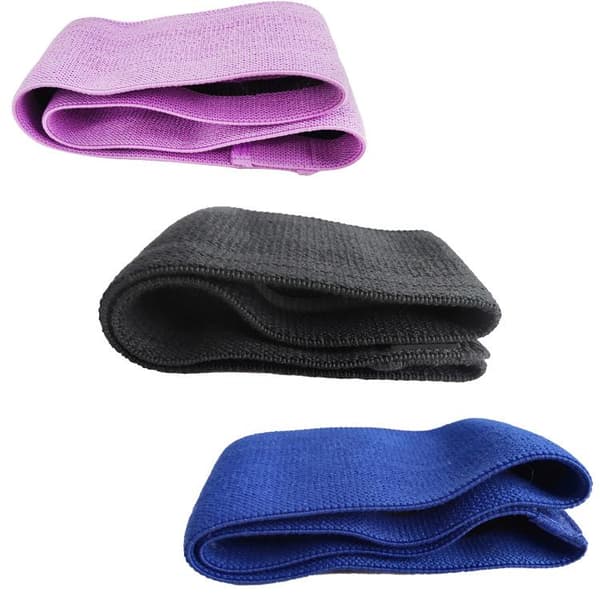 3-pack Booty band kit, Träningsband, Motståndsband, rehab