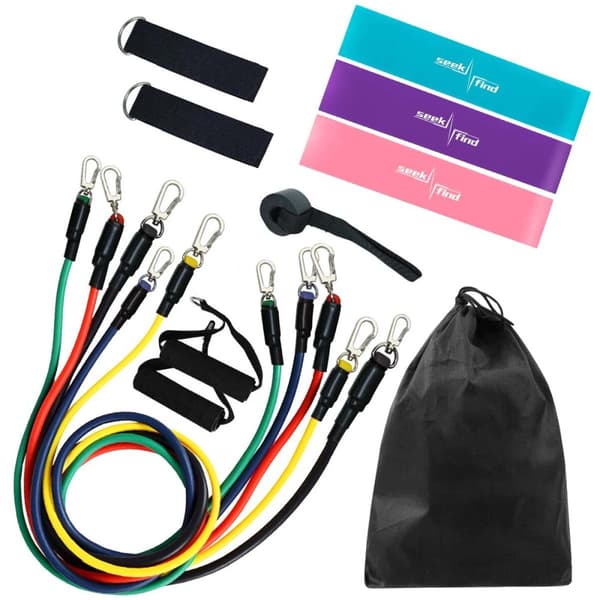 Kit for Motstandstrening - 15 Deler