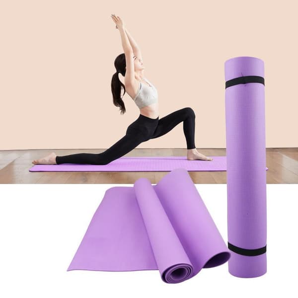 Yogamåtte / yogamåtte - Træningsmåtte - 6mm - 173cm * 61cm