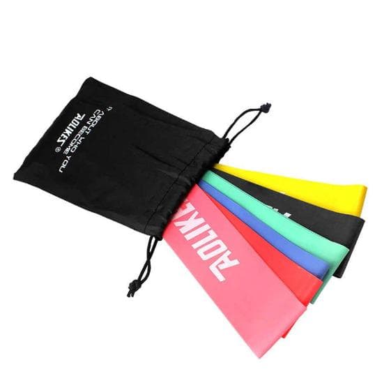 6 Pack Träningsband Motståndsband Gummiband