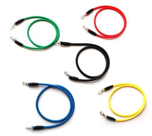 Set Träningsband motståndsband gummiband hemmagym