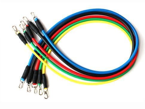 Set Träningsband motståndsband gummiband hemmagym