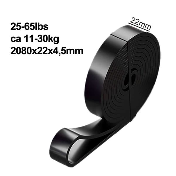 Elastisk modstand band træning band crossfit 11-30kg