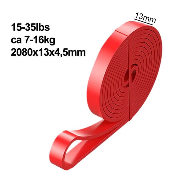 Elastisk modstand band træning band crossfit 7-16kg