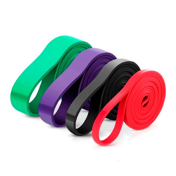 Elastiske modstandsbånd Astan Hogar Fitness 3030 (4 pcs)