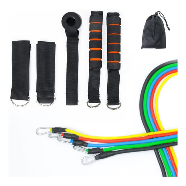 Elastiske modstandsbånd Astan Hogar Fitness 3040 (5 pcs)