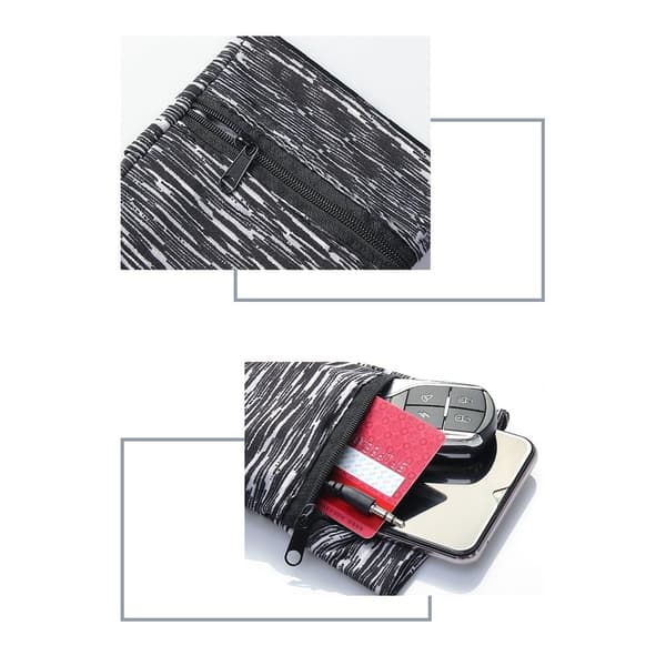 Fabric Armband Running Fitness - Camo Blå