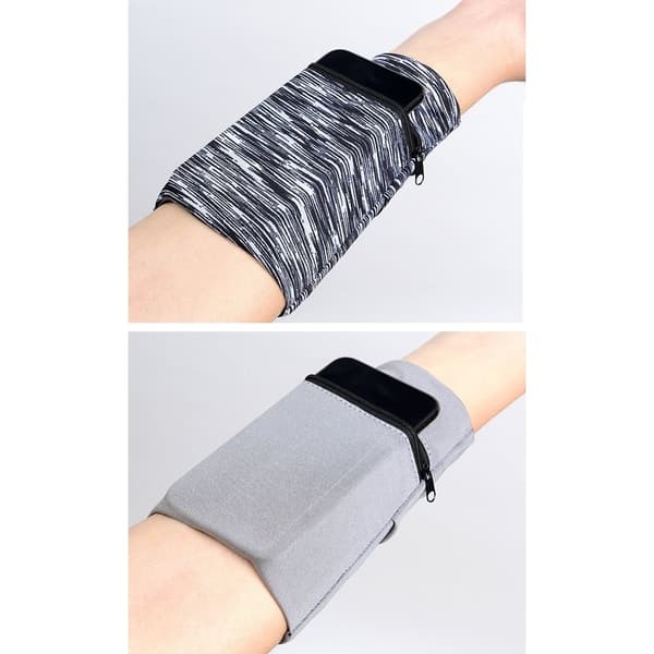 Fabric Armband Running Fitness - Camo Blå