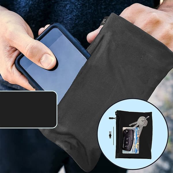 Elastic Fabric Armband XL Running Fitness - Marinblå