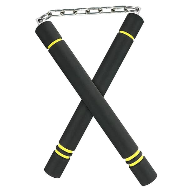 Nunchaku for trening - svart