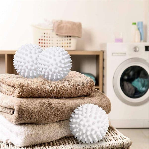 2-Pack Torkbollar Torktumlare Återanvändbar Tvättmaskinboll