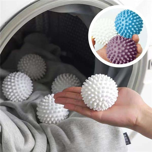 2-Pack Torkbollar Torktumlare Återanvändbar Tvättmaskinboll