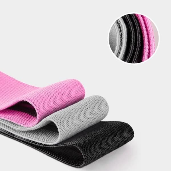 WOZINSKY 3X Fitness Band Gym Band Träningsband Helkroppsträning Yoga Fitness Pilates Band