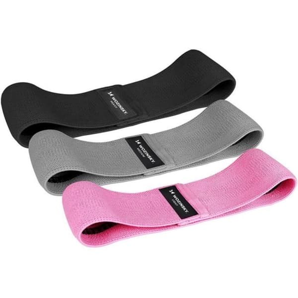 WOZINSKY 3X Fitness Band Gym Band Träningsband Helkroppsträning Yoga Fitness Pilates Band