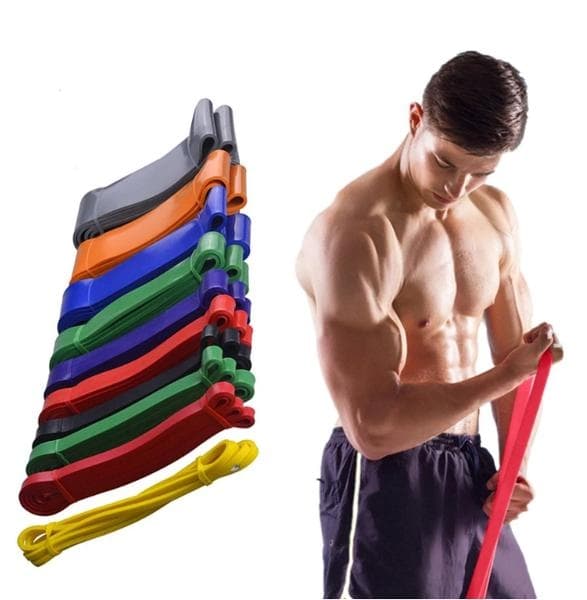 Övningsband Resistance Band Rubber Band-Powerbands-Red